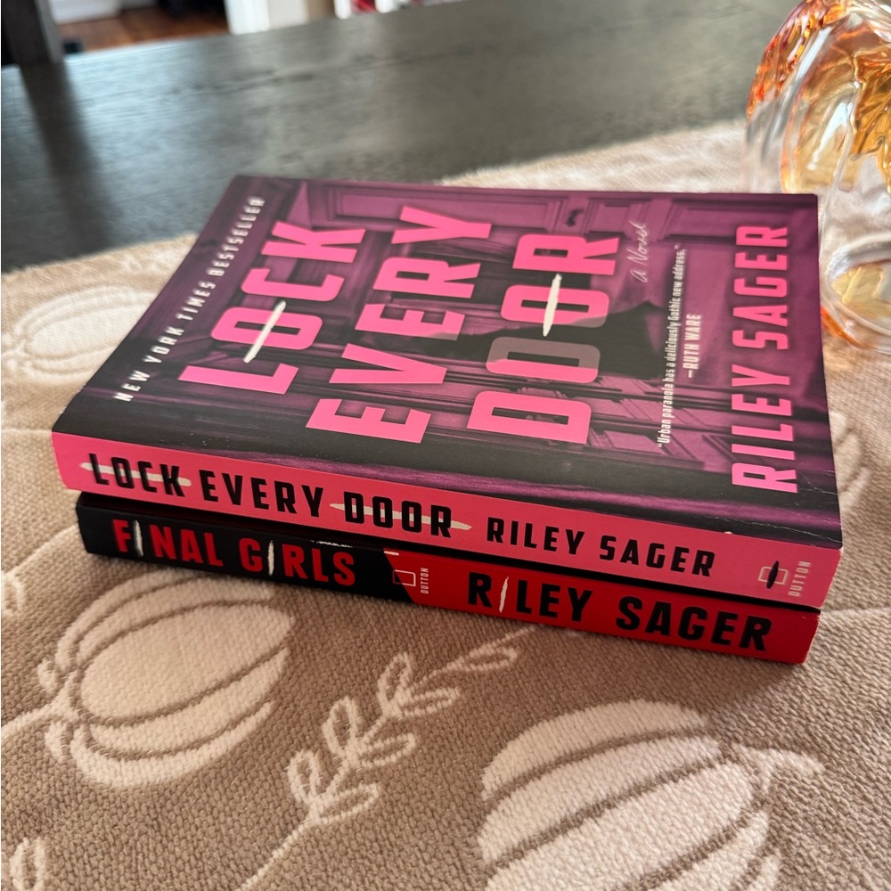 Riley Sager Book Set - “Lock Every Door” & “Final Girls”